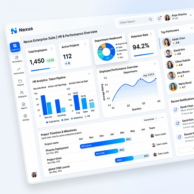 SaaS Dashboard